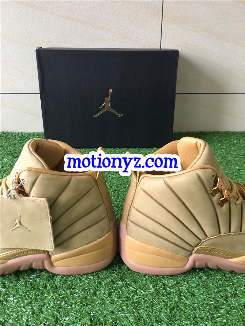 PSNY x Air Jordan 12 Retro Wheat Yellow